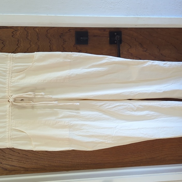🍋✨ Free People Ashley's Hooded Romper in Cream size M - Picture 9 of 10